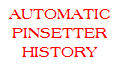 Automatic Pinsetter History